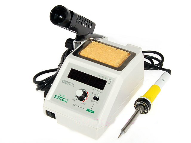臺(tái)灣SOLOMON SL-30數(shù)顯恒溫焊臺(tái)